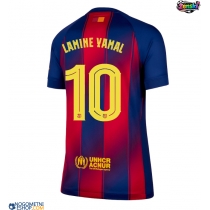 Ženski Nogometni dresi Barcelona Lamine Yamal #10 Domači 2025-26 Kratek Rokav